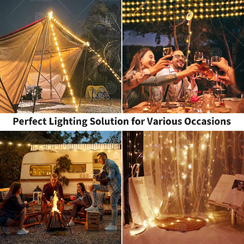 OUR FAVORITE CAMPING STRING LIGHT, IT'S THE BEST ❤️‍🔥 