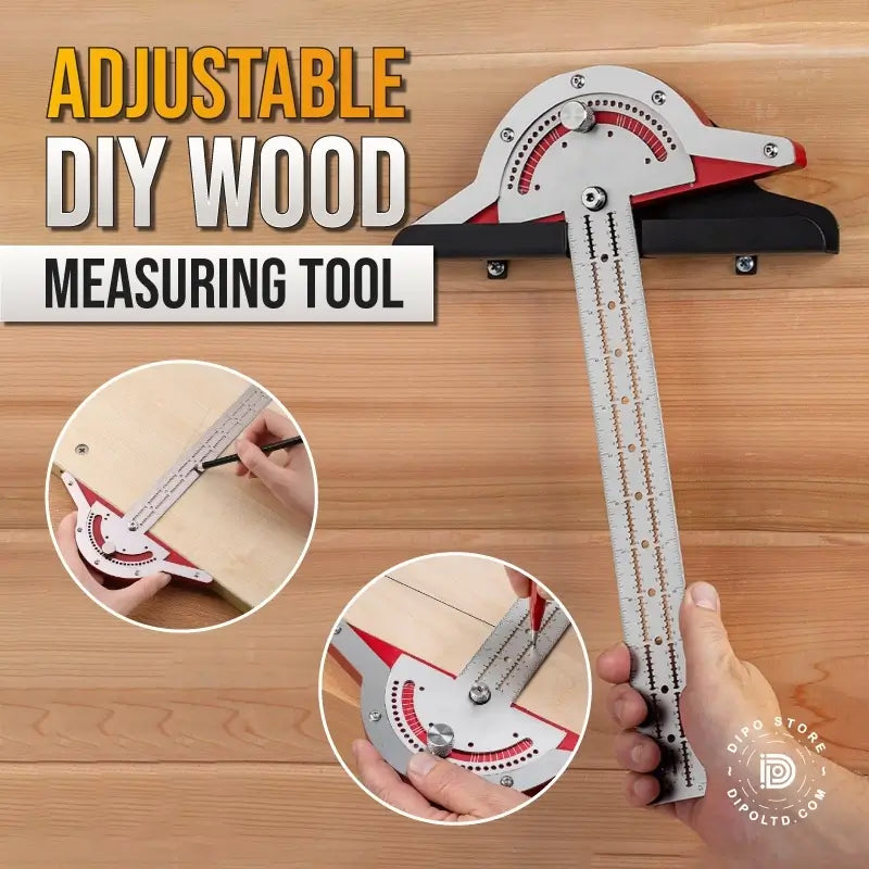 Adjustable DIY Wood Measuring Tool - Tools - Dipo Store